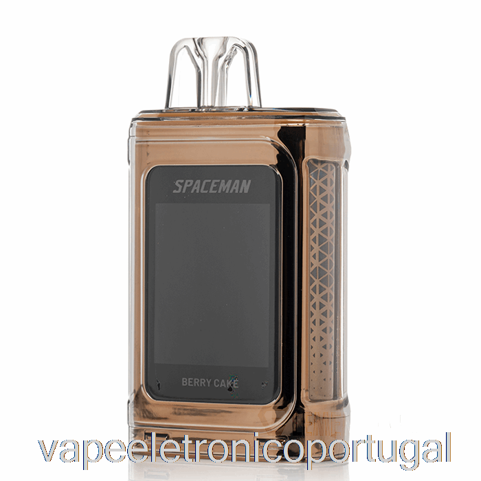 Vape Eletronico Spaceman Prisma 20k Bolo De Frutas Descartáveis